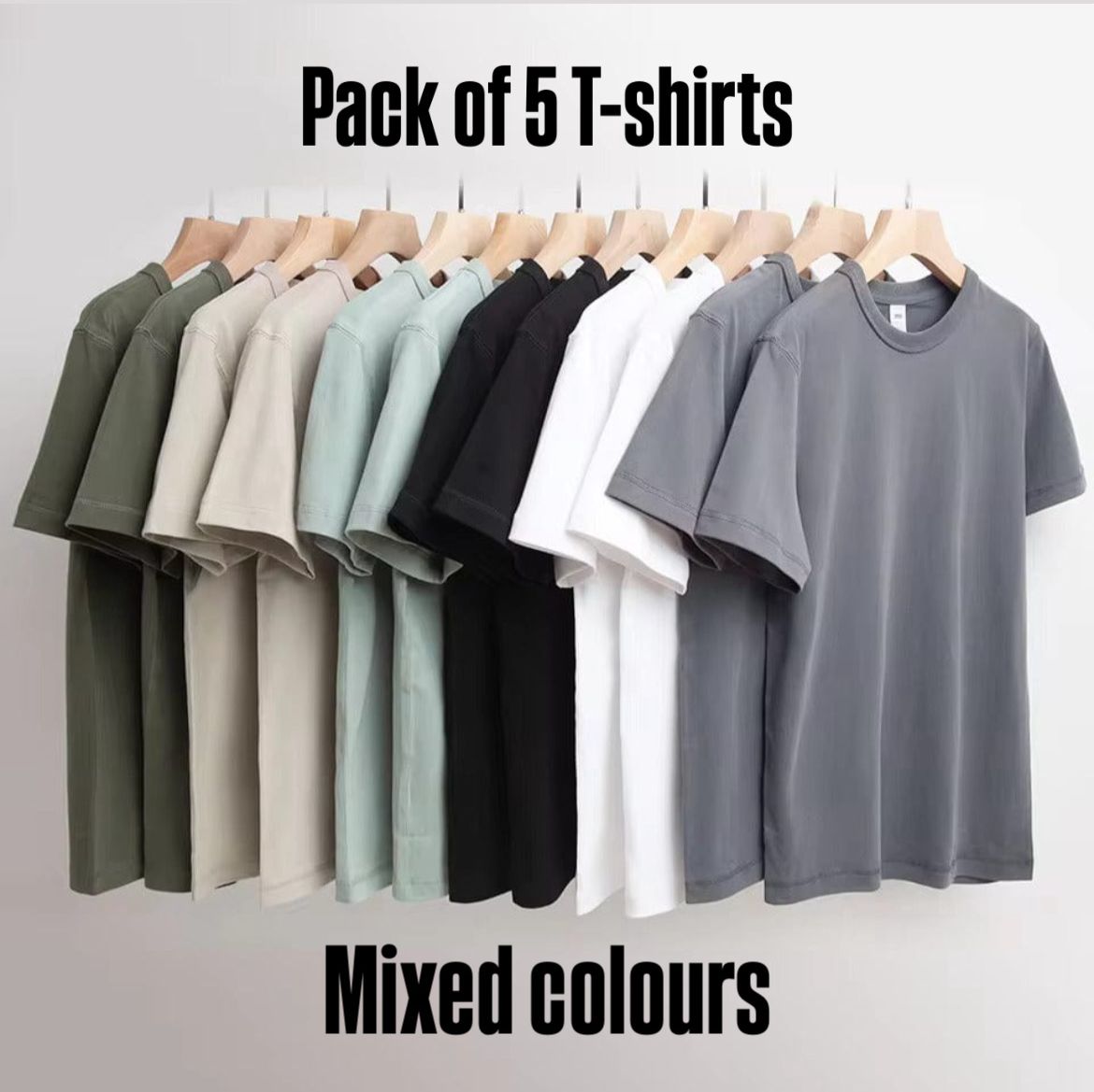 MXTY Premium Pack of 5 T-Shirts
