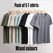 MXTY Premium Pack of 5 T-Shirts