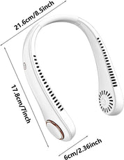 MXTY Portable Neck Fan | Hands-Free Bladeless Wearable Cooling Fan (Rechargeable)