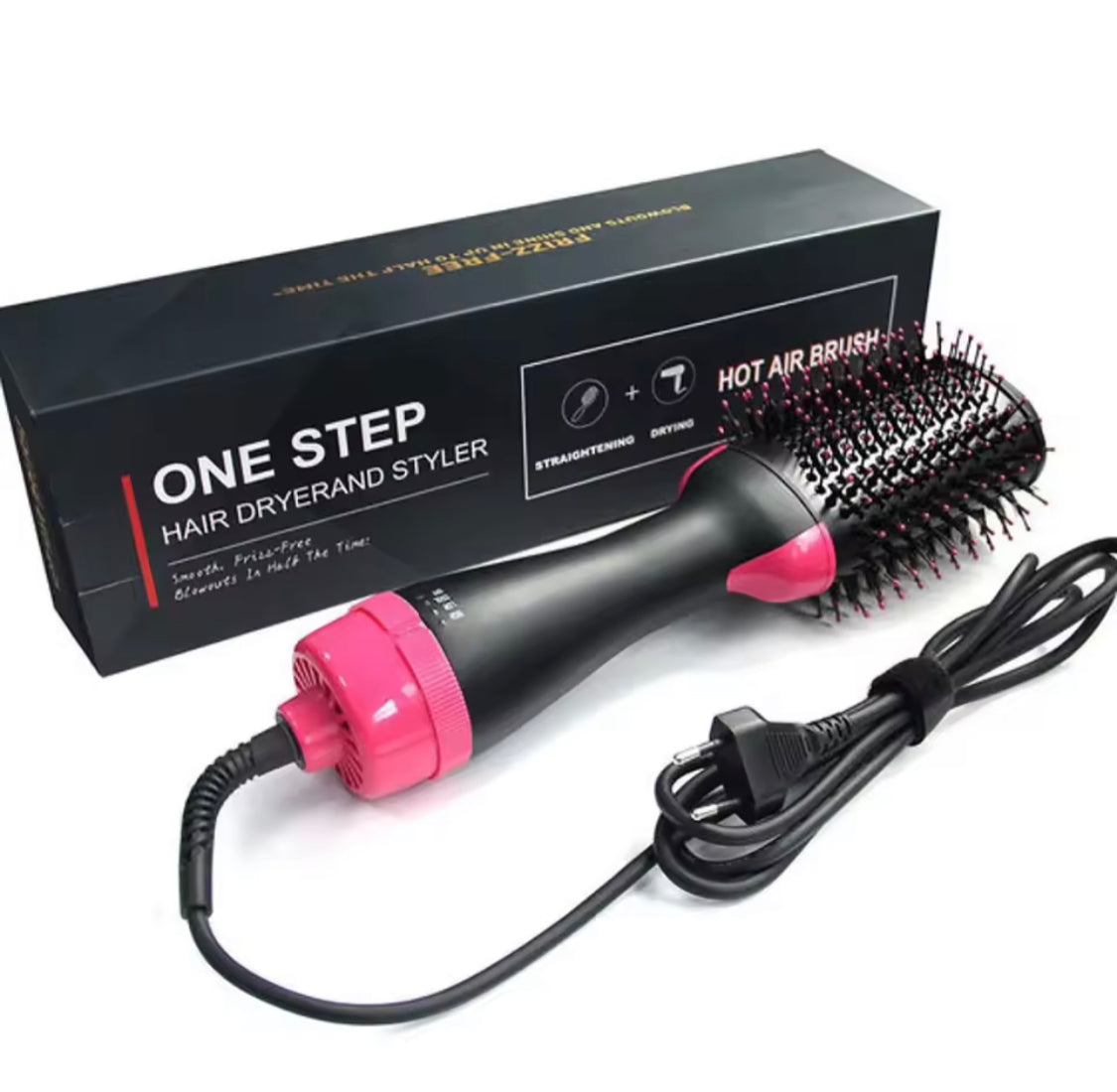 5 in 1 Hair Styler Hot Air Brush | Hair Dryer & Volumizer | Hair Curler & Straightener | Professional Salon Use Hair Styling Machine | Multi Function Tool for Women