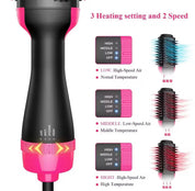5 in 1 Hair Styler Hot Air Brush | Hair Dryer & Volumizer | Hair Curler & Straightener | Professional Salon Use Hair Styling Machine | Multi Function Tool for Women