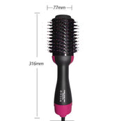 5 in 1 Hair Styler Hot Air Brush | Hair Dryer & Volumizer | Hair Curler & Straightener | Professional Salon Use Hair Styling Machine | Multi Function Tool for Women