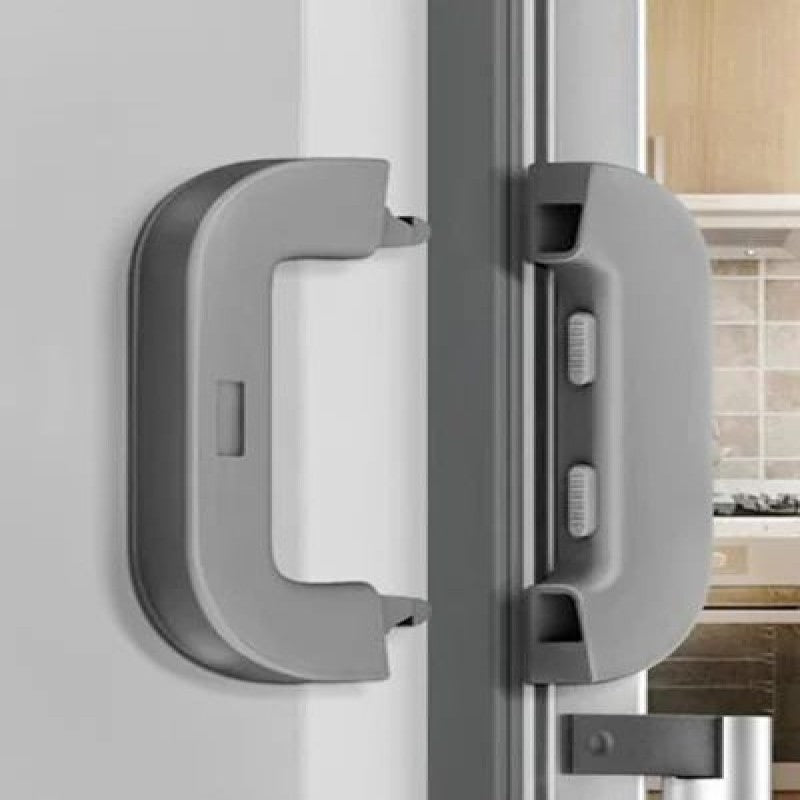 MXTY Premium Child Safety Fridge Lock – Hands-Free Automatic Refrigerator & Cabinet Door Latch
