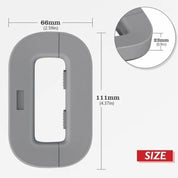 MXTY Premium Child Safety Fridge Lock – Hands-Free Automatic Refrigerator & Cabinet Door Latch
