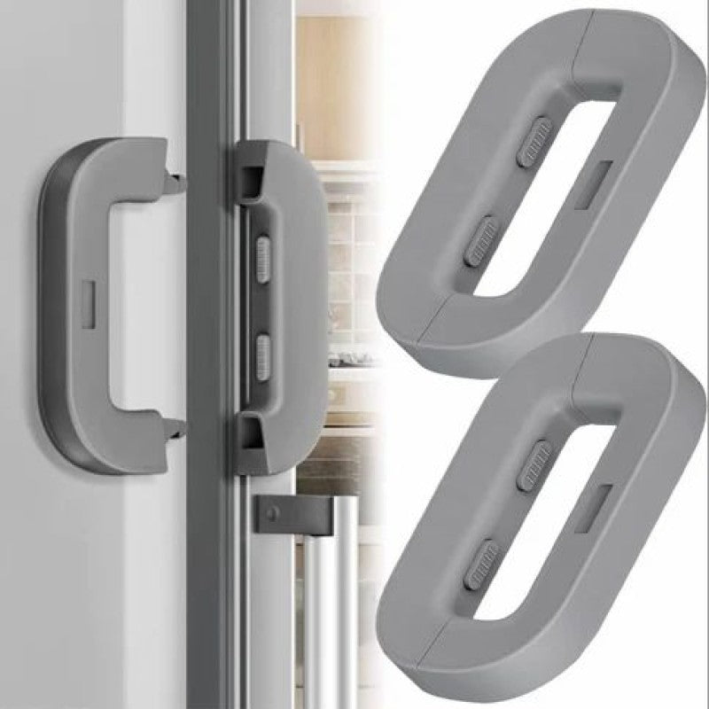 MXTY Premium Child Safety Fridge Lock – Hands-Free Automatic Refrigerator & Cabinet Door Latch