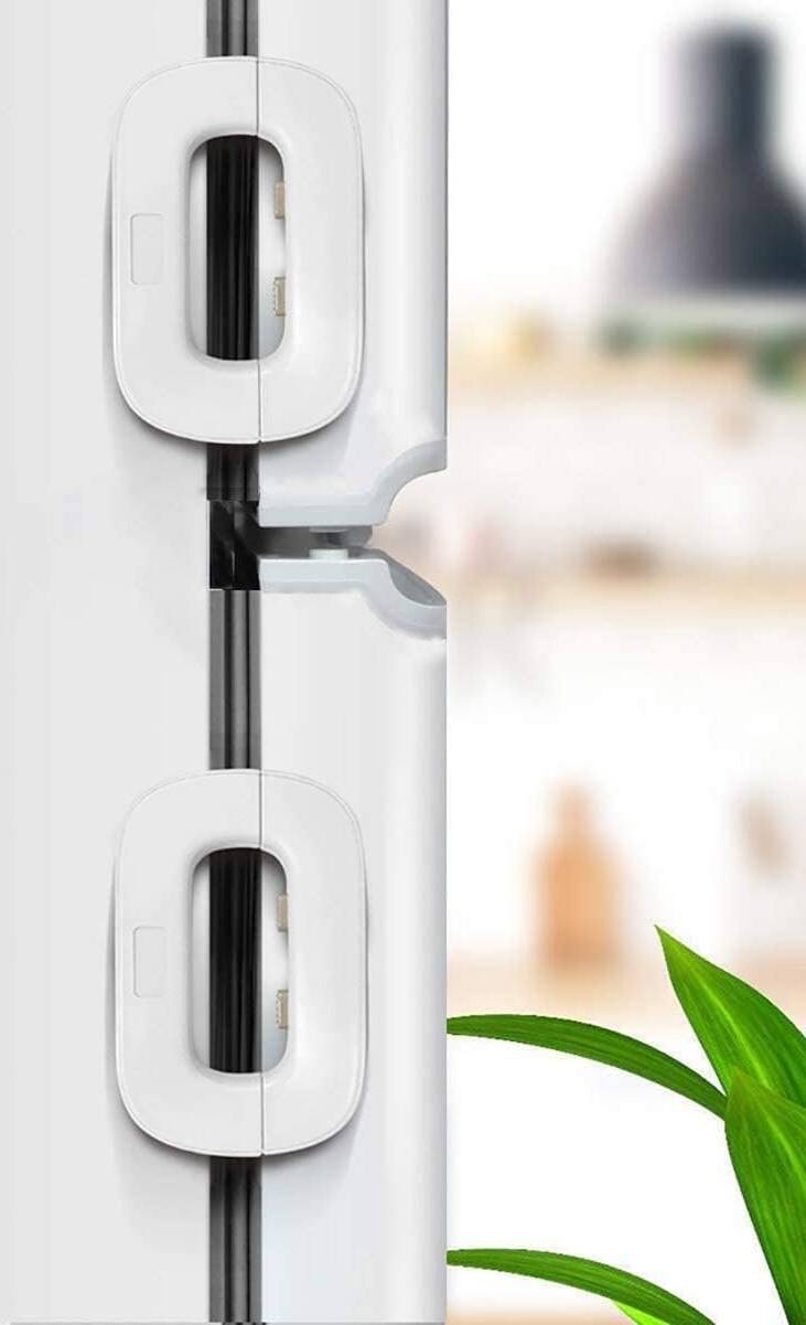 MXTY Premium Child Safety Fridge Lock – Hands-Free Automatic Refrigerator & Cabinet Door Latch