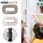 MXTY Premium Child Safety Fridge Lock – Hands-Free Automatic Refrigerator & Cabinet Door Latch