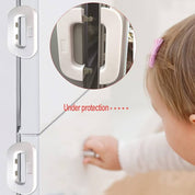 MXTY Premium Child Safety Fridge Lock – Hands-Free Automatic Refrigerator & Cabinet Door Latch