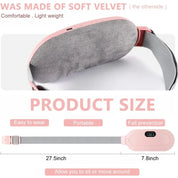 Portable Period Cramp Relief Heating Belt for Women – Electric Rechargeable Menstrual Heating Pad with Massage for Belly, Waist & Lower Back Comfort