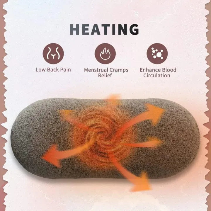 Portable Period Cramp Relief Heating Belt for Women – Electric Rechargeable Menstrual Heating Pad with Massage for Belly, Waist & Lower Back Comfort
